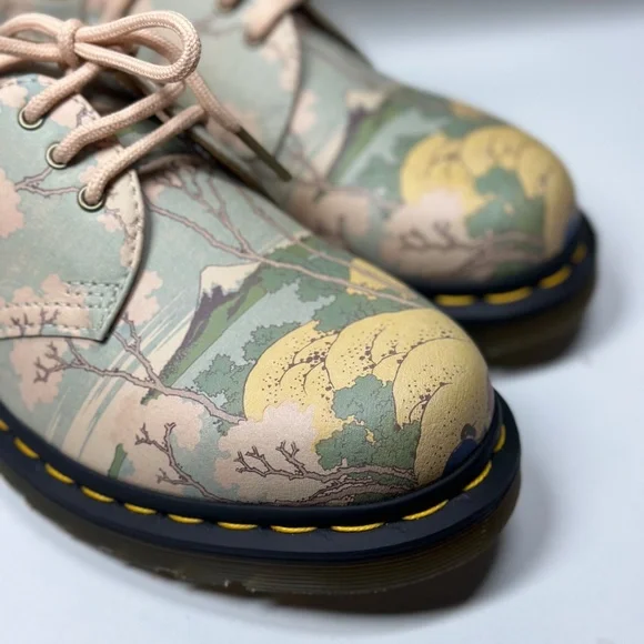 Dr. Martens x The Met 1461 Fuji leather shoes NWOT - Picture 5 of 9